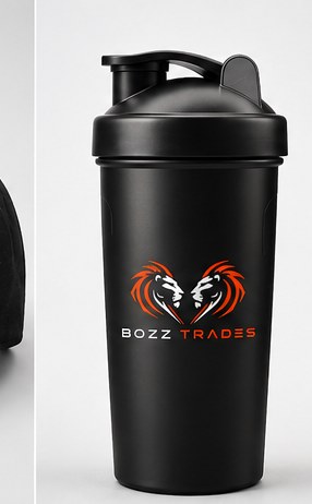 Shaker Bottle - Black