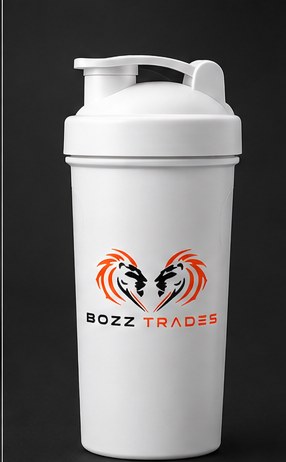 Shaker Bottle - White